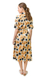 Andria Dress (Ecru Polka Dots print)