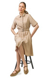 Andria Dress (Beige)