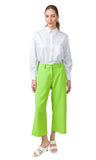 Carla Pants (Lime Hearts print)