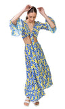 Rafaela Skirt (Blue Hearts print)