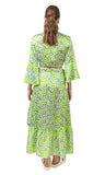 Celia Top (Lime Hearts print)