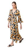Brigitta Dress (Black Polka Dots print)