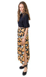 Oriana Skirt (Black Polka dots print)