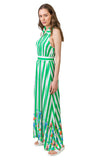 Kate Dress (Green Striped)
