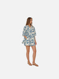 Marisol Shirt (Blue Sea Print)