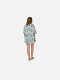 Marisol Shirt (Blue Sea Print)