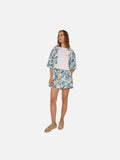 Marisol Shirt (Blue Sea Print)