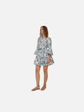 Capri Dress (Blue Sea Print)