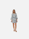 Capri Dress (Blue Sea Print)