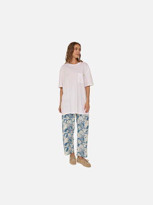 Alba Pants (Blue Sea print)