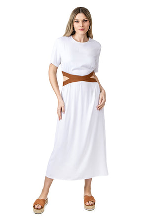 Dimitra Dress (White)