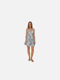 Daphne Dress (Blue Sea Print)