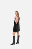 Scarlett Dress (Black Velvet)