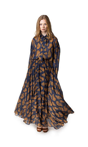 Victoria Skirt (Blue Prints)