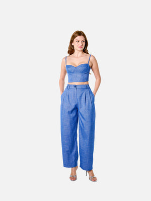 Alba Pants (Blue)