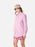 Margaux Shirt (Pink Stripes)