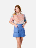 Maya T-Shirt (Colored Stripes)