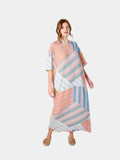 Luz Dress (Colored Stripes)