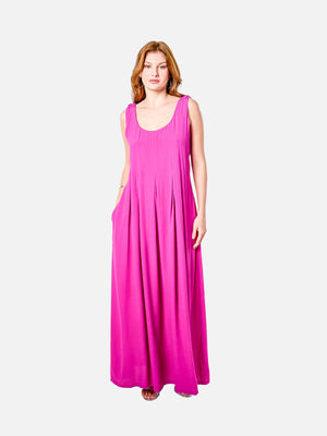 Zoe Dress (Fuchsia)