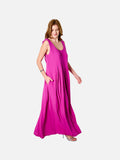 Zoe Dress (Fuchsia)