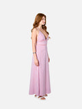 Jasmine Dress (Pink Stripes)